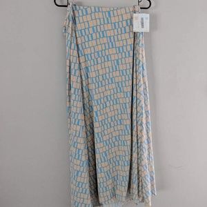 LulaRoe patterned maxi skirt